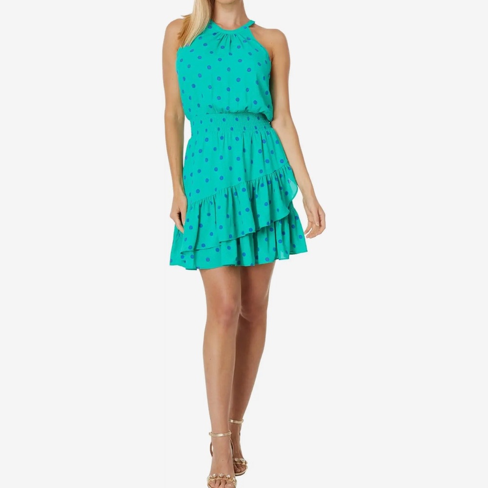 NWT Lilly Pulitzer Pamelyn Dress size 2 Botanical Green Hotter Spot